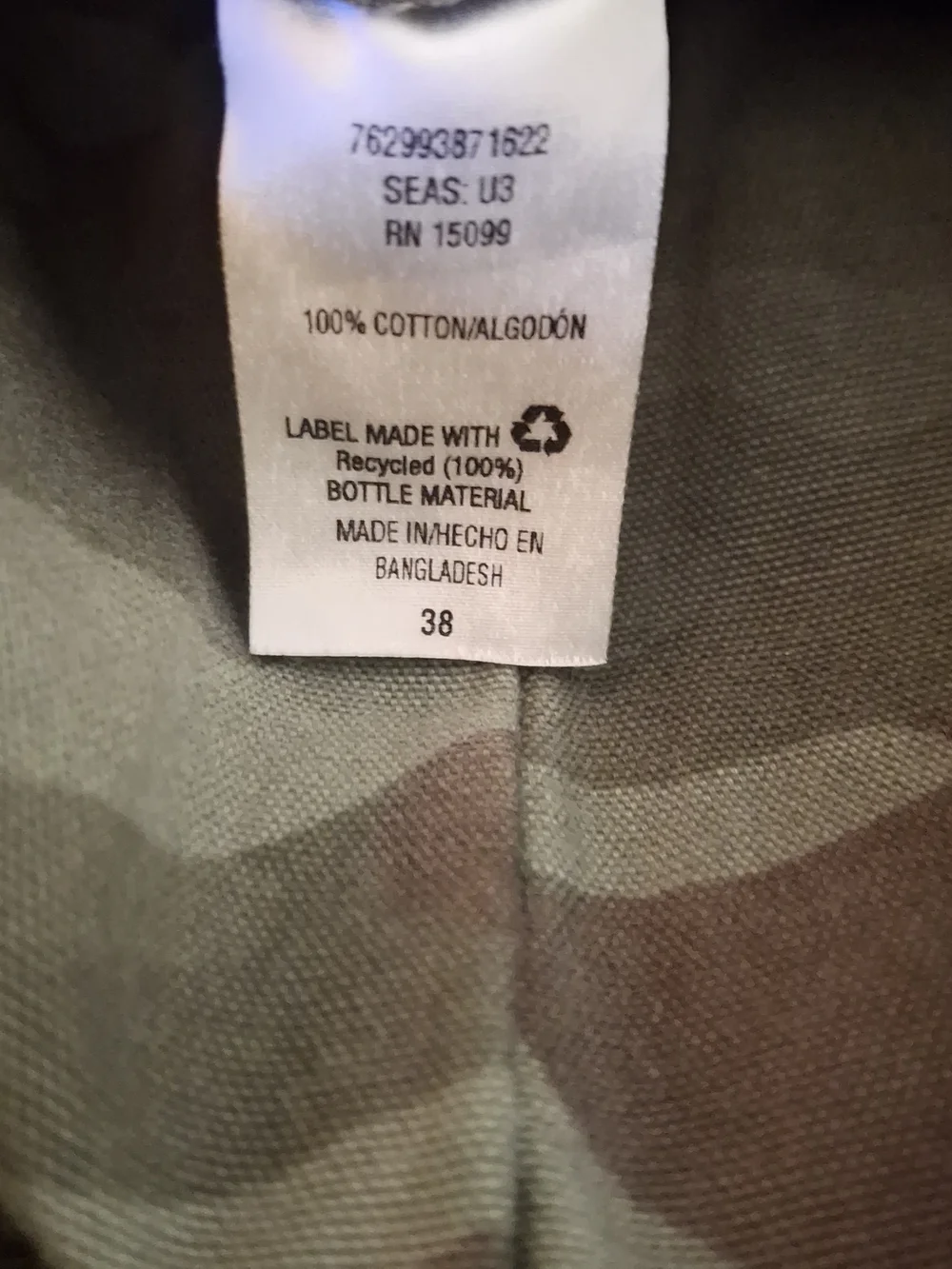 Outdoor Life Men's Olive Camo Utility Cargo Shorts